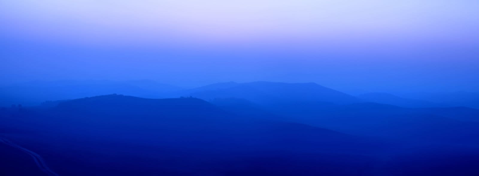 The serenity of the mountains